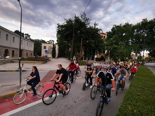 Τα Τρίκαλα γιόρτασαν την Παγκόσμια Ημέρα Ποδηλάτου